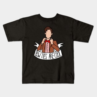 DOCTOR BOW TIES ARE COOL Kids T-Shirt